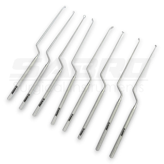 Pituitary Ring Curette Set